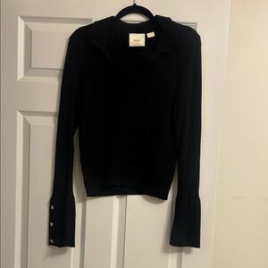 Anthropologie Black Sweater